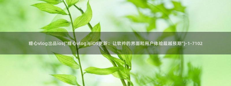 糖心vlog老版下载