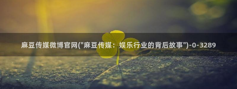 麻豆合集页